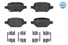 Set placute frana, frana disc Meyle pentru Chevrolet, Opel - 0252293017