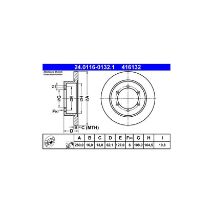 Discuri Frana ATE - 24.0116-0132.1