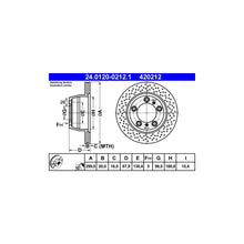 Disc Frana ATE - 24.0120-0212.1