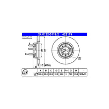 Discuri Frana ATE - 24.0122-0119.2