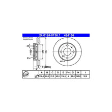 Discuri Frana ATE - 24.0124-0136.1