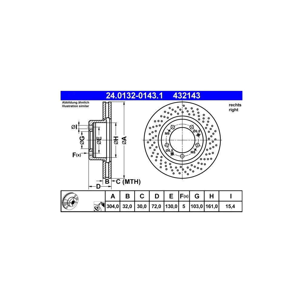 Discuri Frana ATE - 24.0132-0143.1