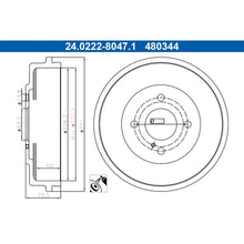 Beben Frana Ford Tourneo/Transit 1,0/1,5-1,6 Tdci 14-23 ATE - 24.0222-8047.1