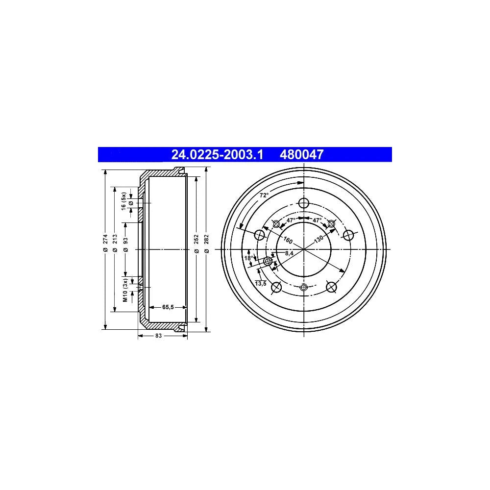 Tamburi Frana ATE - 24.0225-2003.1