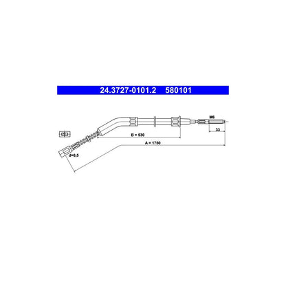 Cablu Frana ATE - 24.3727-0101.2