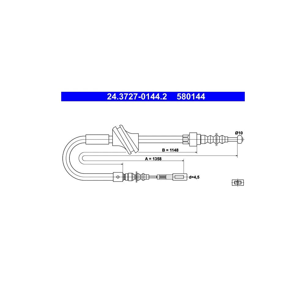 Cablu Frana ATE - 24.3727-0144.2