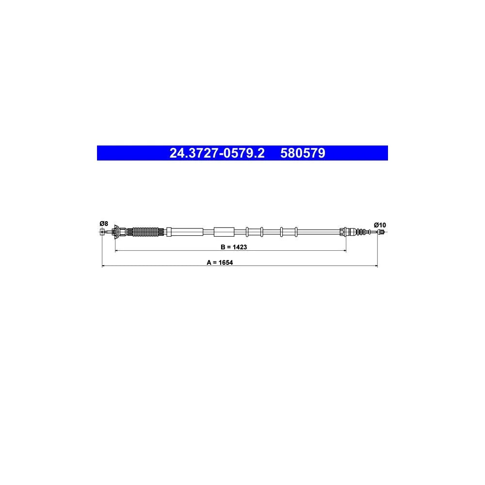 Cablu Frana ATE - 24.3727-0579.2