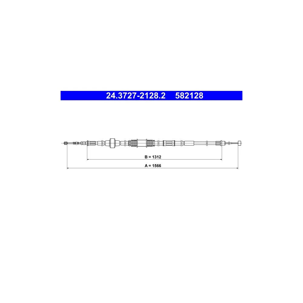 Cablu Frana ATE - 24.3727-2128.2