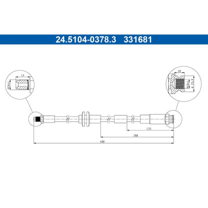 Furtun Frana ATE - 24.5104-0378.3