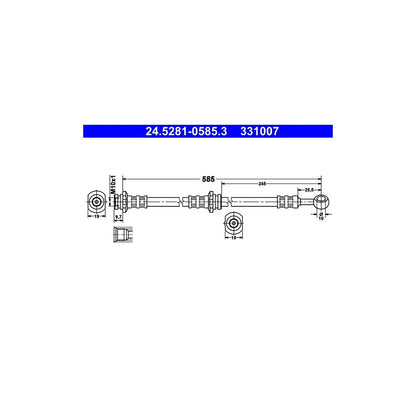Kit Frane ATE - 24.5281-0585.3