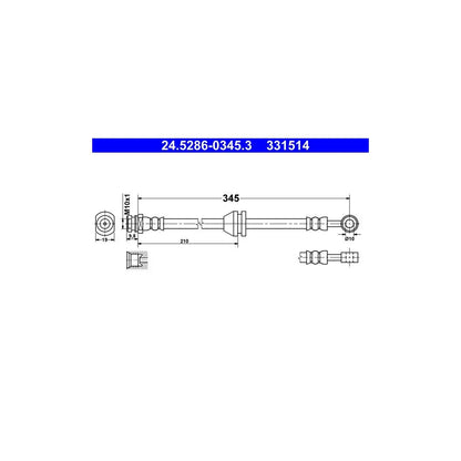 Kit Frane ATE - 24.5286-0345.3
