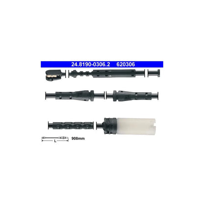 Senzor De Avertizare, Uzura Placute De Frana ATE pentru Mini Mini Countryman/Mini Paceman - 24.8190-0306.2