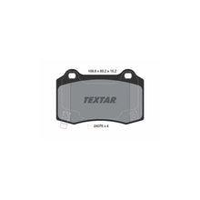 Placute Frana Textar 3.416108 kg - 2407601