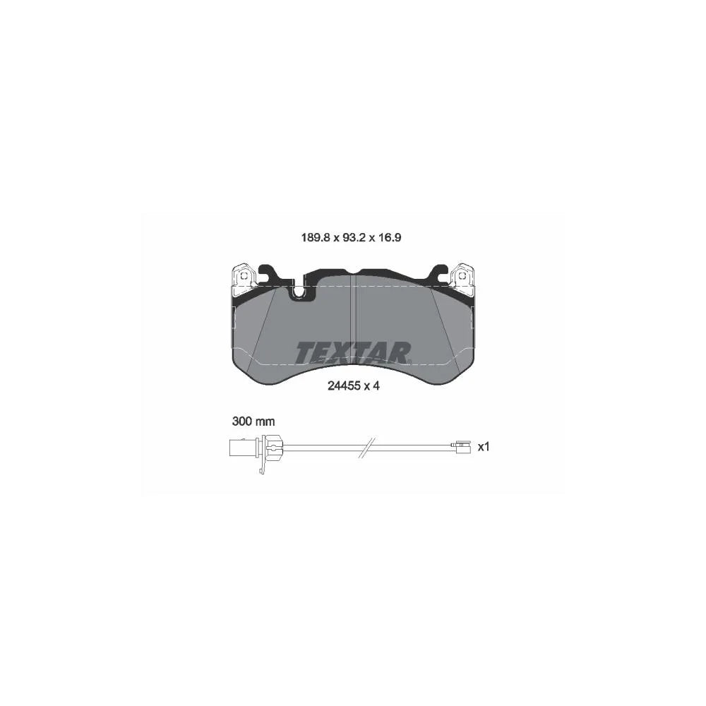 Placute Frana Textar 4.850133 kg - 2445501