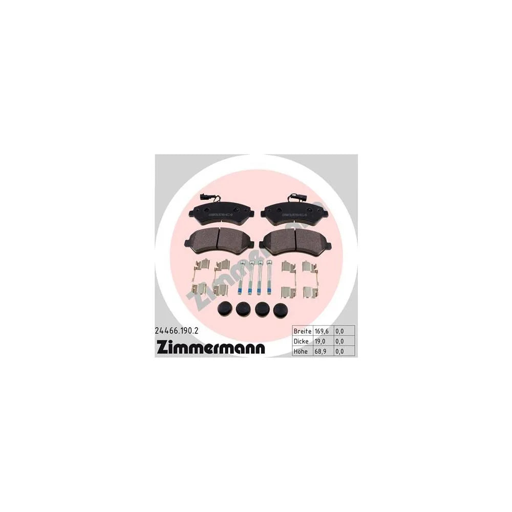 Placute Frana ZIMMERMANN - 24466.190.2