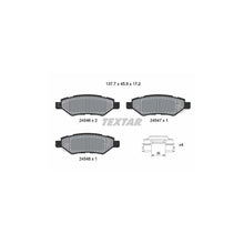 Placute Frana TEXTAR - 2454601