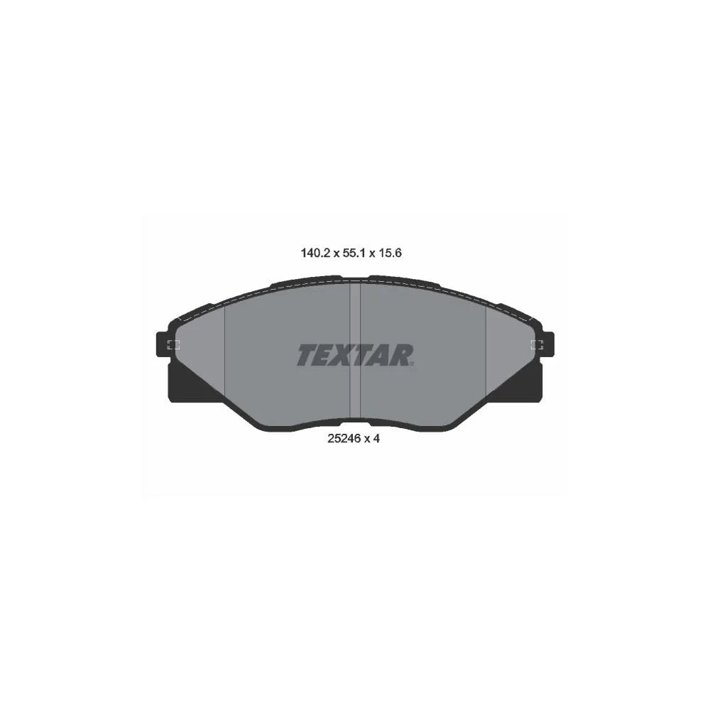 Placute Frana Textar - 2524601