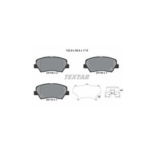 Set Placute Frana, Frana Disc Textar pentru Hyundai Elantra/I30/Veloster, Kia Ceed/Cee D/Cee D Sportswagon - 2570801