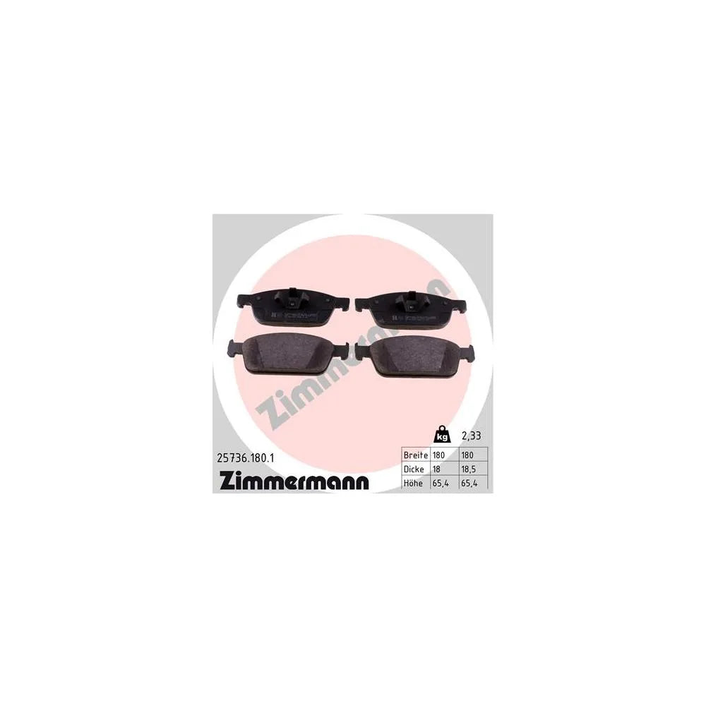 Placute Frana ZIMMERMANN - 25736.180.1