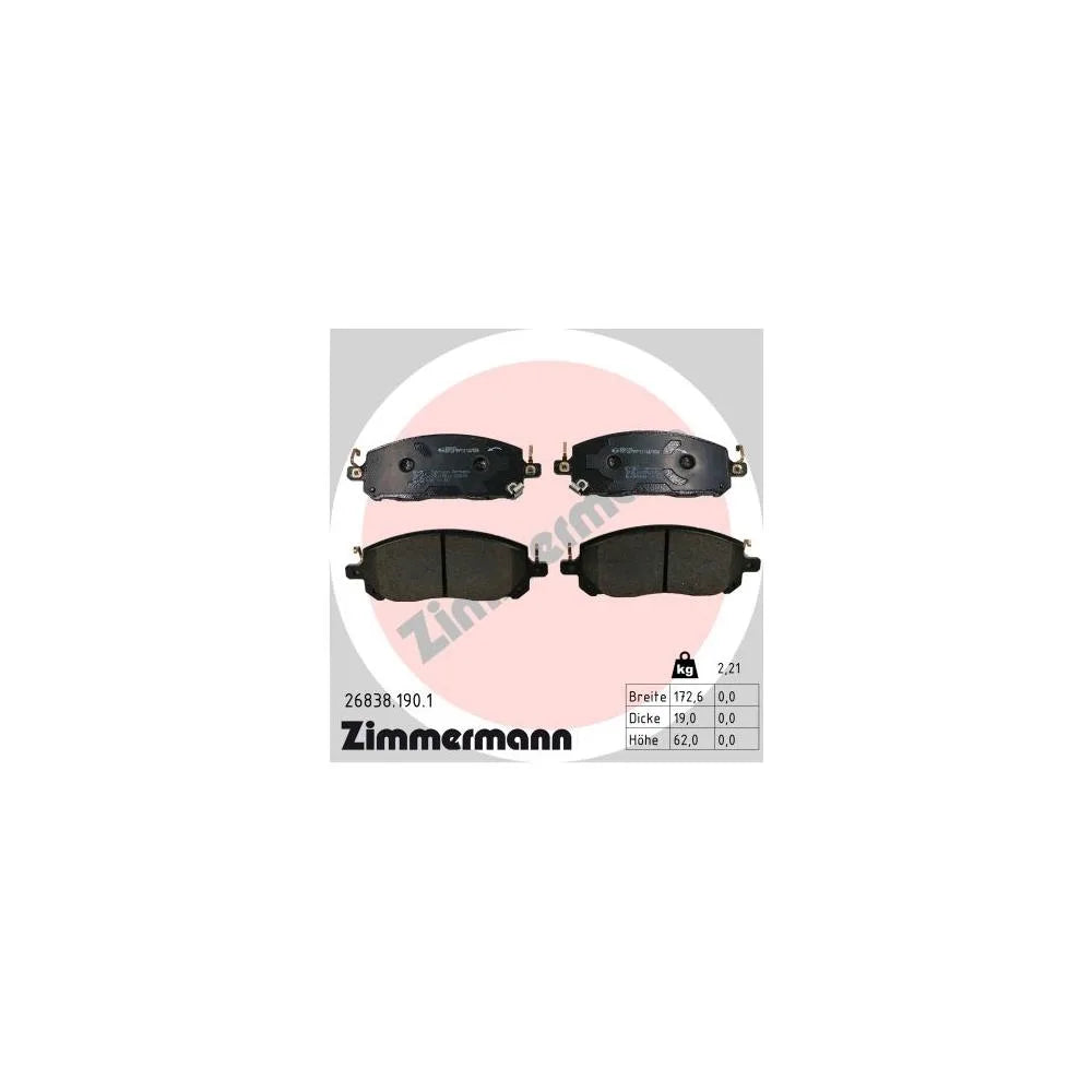 Placute Frana Zimmermann - 26838.190.1