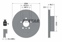 Disc frana Textar pentru BMW - 92327005