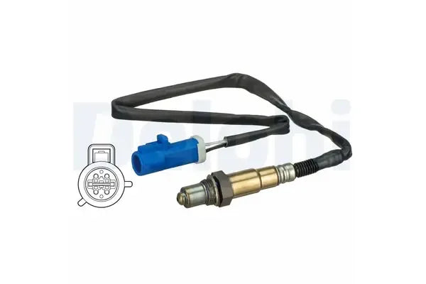 Sonda lambda, Ford C-max, Focus C-max, Focus, Focus Ii Turnier, Focus Ii Limuzina, Focus Ii Cabriolet, 150x58x50 mm, Delphi ES2064612B1