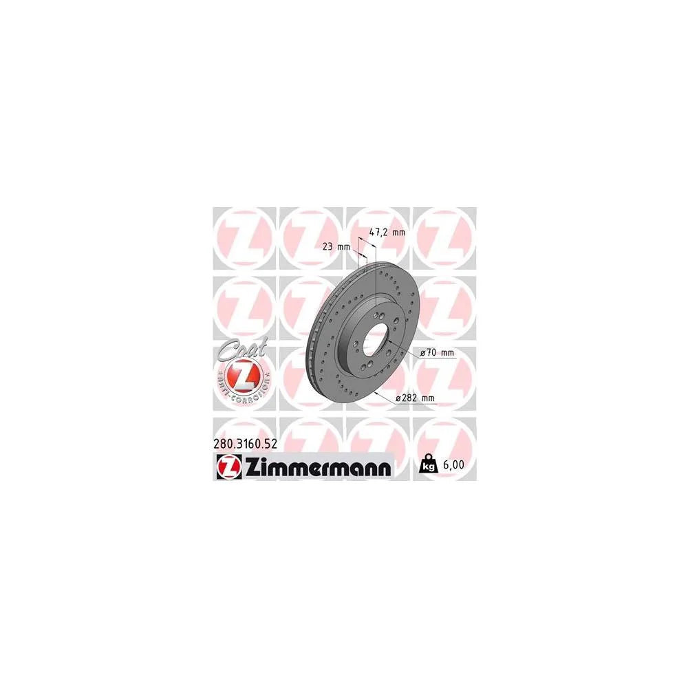 Discuri Frana Zimmermann - 280.3160.52