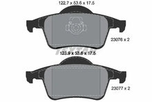 Set placute frana, frana disc Textar pentru Volvo - 2307602