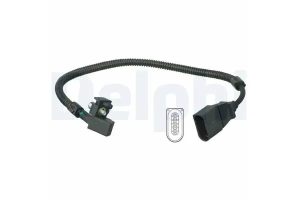 Senzor impulsuri arbore cotit, Volkswagen, SEAT, Skoda, Audi Bora, Bora Variant, Golf, Golf Iv Variant, A2, Cordoba, 112x78x66 mm, Delphi SS11172