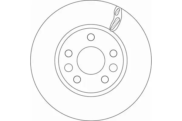 Disc frana, Renault Megane Iv Grandtour, Megane Iv Hatchback, Megane Iv Grand Coupe, Megane Iv Limuzina, Talisman Grandtour, Ø296 mm, TRW DF6546