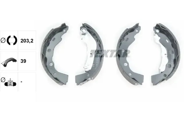 Set saboti frana, Mitsubishi Carisma, Carisma Limuzina, Space Star Microbus, Textar 91056400