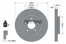 Disc frana Textar - 92184405