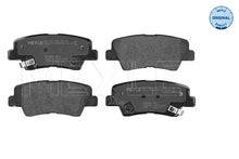 Set placute frana disc, Hyundai, Kia, Ssangyong, 114x84x74 mm, Meyle 0252493415W