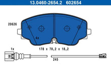 Set placute frana, frana disc TRW pentru Audi - 13.0460-2654.2