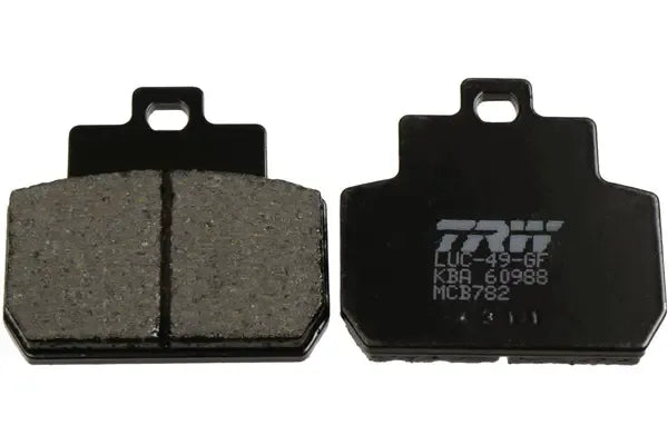 Set placute frana disc, Piaggio, 170x139x10 mm, TRWMOTO TRWMCB782