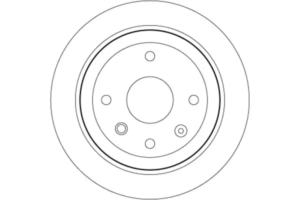 Disc frana, Chevrolet, Daewoo, TRW DF7381