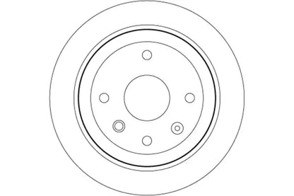 Disc frana, Chevrolet, Daewoo, TRW DF7381