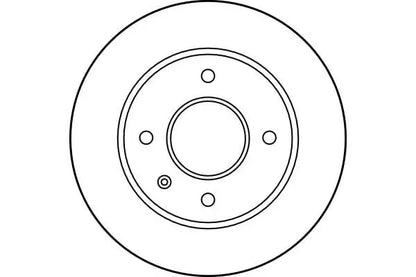 Disc frana, Ford Escort, Escort Iii Turnier, Escort Iii Express, Escort Iv Express, Orion, Escort Iv Turnier, Ø239 mm, TRW DF1652