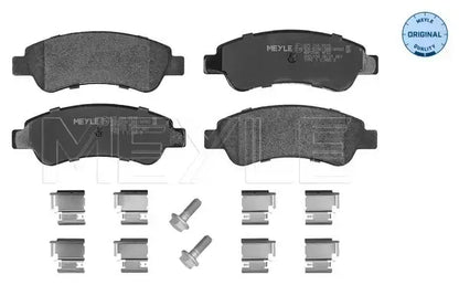 Set placute frana disc, Citroen, Fiat, Peugeot Ducato, Jumper, 166x101x78 mm, Meyle 0252446519