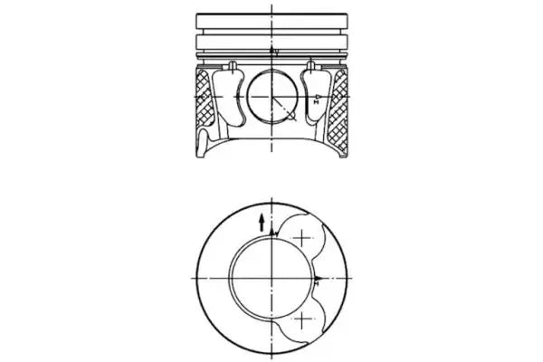 Piston, Citroen, Fiat, Ford, Lancia, Peugeot, Suzuki, Volvo, 118x95x94 mm, Kolbenschmidt 99700600
