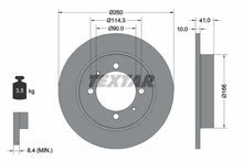 Disc frana, Mitsubishi, Proton, Volvo Carisma, Colt, Lancer, 307x296x53 mm, Textar 92083003
