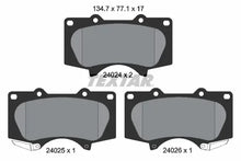Set placute frana, frana disc Textar - 2402403