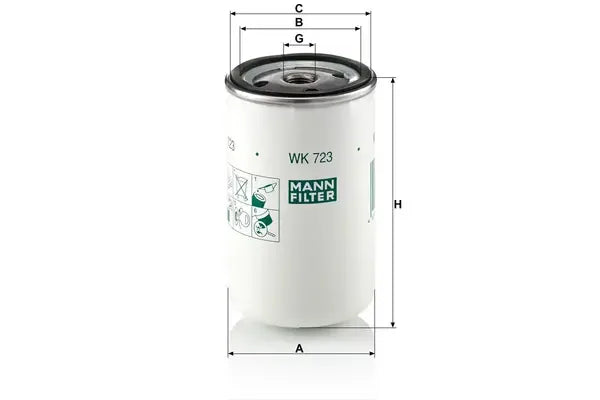 Filtru combustibil -Filter, Scania, Deutz-Fahr, Gaz, Ford, Peugeot, Foden Trucks, Askam, Fendt, Maz, Daf, International Harv., Kamaz, Otokar, BMW...