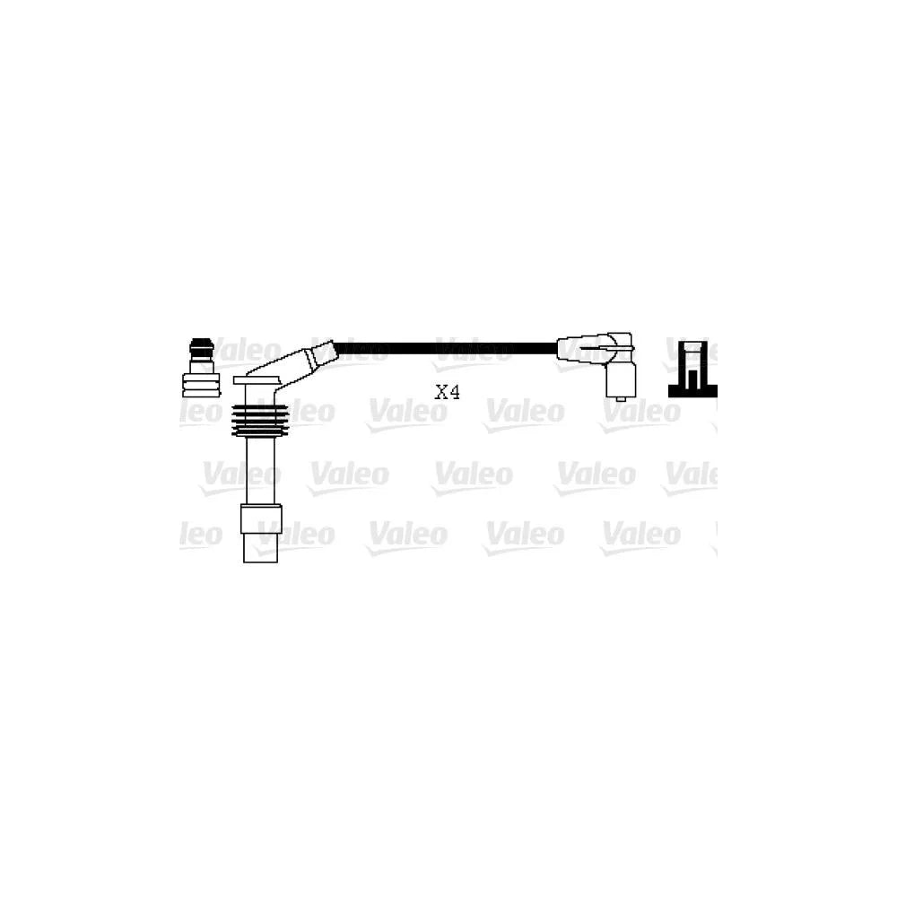 Fise Bujii Valeo pentru Opel Astra/Combo/Combo Tour/Corsa/Meriva A - 346074