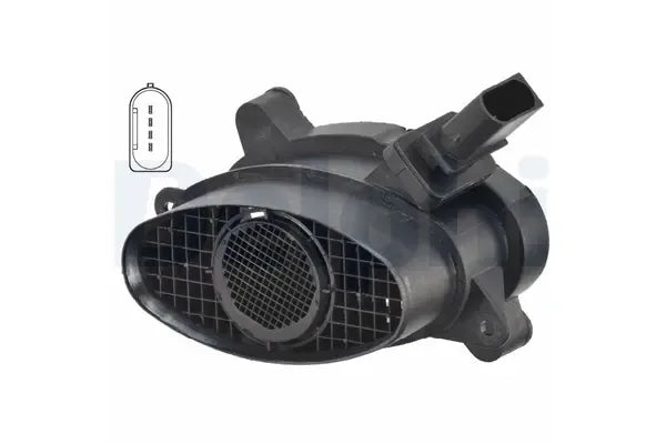 Senzor debit aer, BMW, 133x123x156 mm, Delphi AF1030312B1