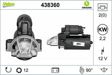 Starter Valeo - VAL438360