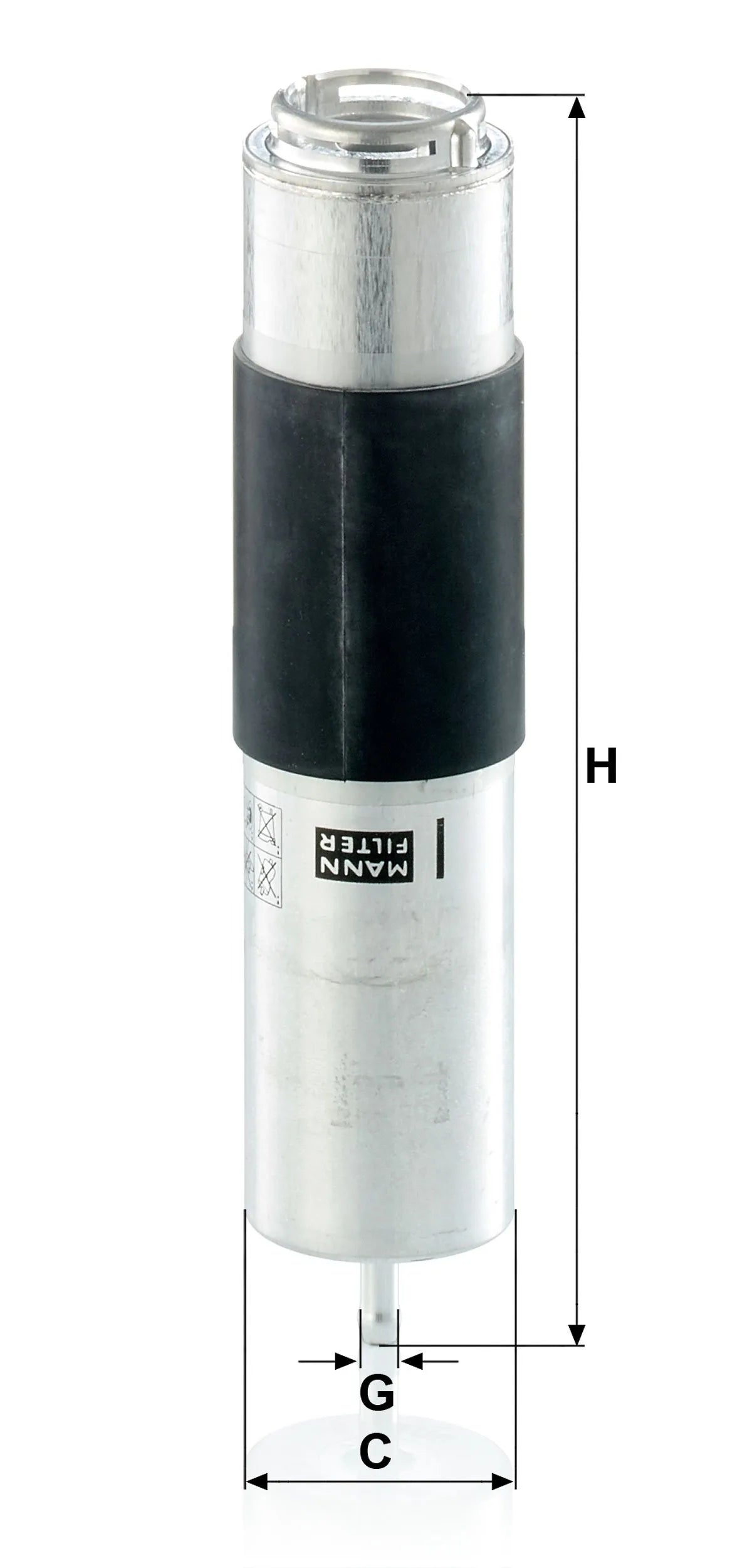 Filtru Combustibil MAN pentru Mercedes-Benz C Klasse - WK5016Z