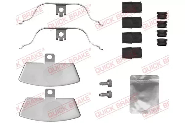 Set accesorii placute frana, Audi, 149x130x52 mm, Quick Brake QB1091880