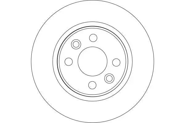Disc frana, Dacia, Renault, Smart Logan, Sandero, Twingo, Stepway, Logan Express, Fortwo Cupe, Logan Mcv, Thalia, Twingo I Caseta, Ø259 mm, TRW DF4381
