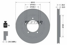 Disc frana Textar pentru Suzuki - 92170503